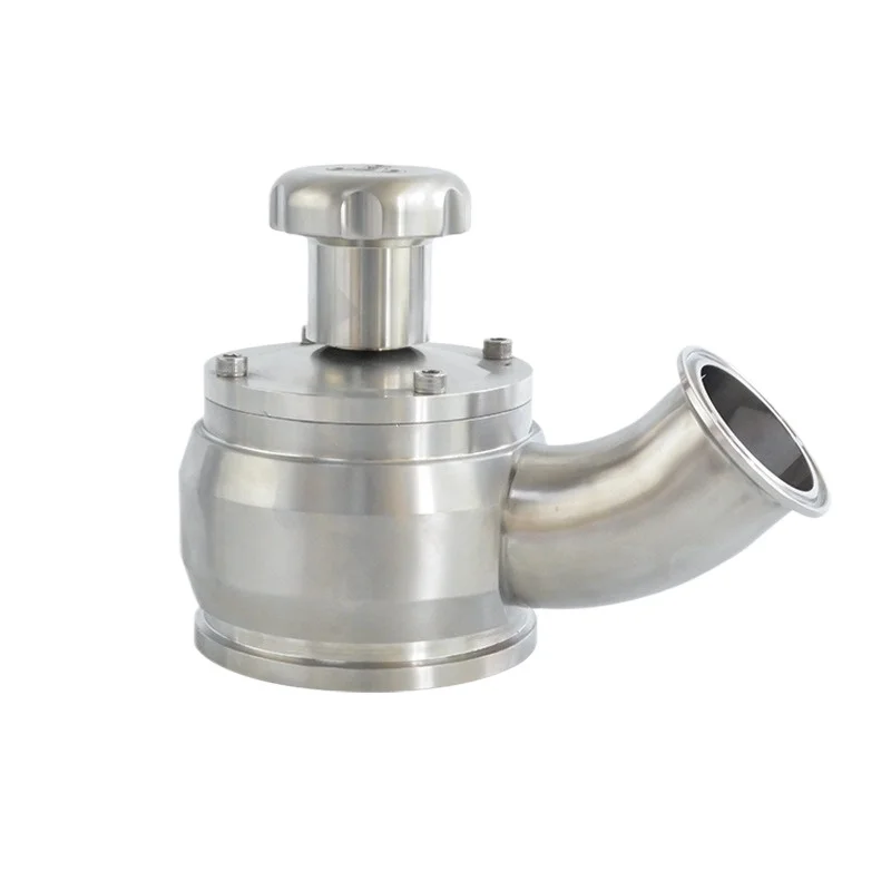 For Manual Sterile Tank Bottom Valve 316 Manual Radial Tank Bottom Valve Container Discharge