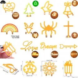 1pcs 3V Rainbow LED COB Edison Flexible Filament Candle Diode Christmas Light Holiday Party Decoration Light DIY Bulb Accessorie