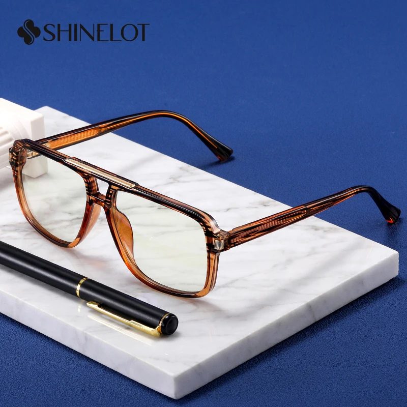 97709 Rectangle Eyeglasses Prescription Frame Technology Oriented Glasses Full Frame Youth Style Science Geek Durable Eyewear view 3