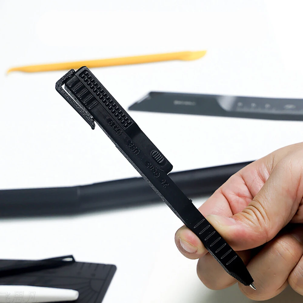 Cool 3D Printed Stress Relief Bolt Gel Pen Replaceable Refill for Student Stationery Boy Novelty Gift