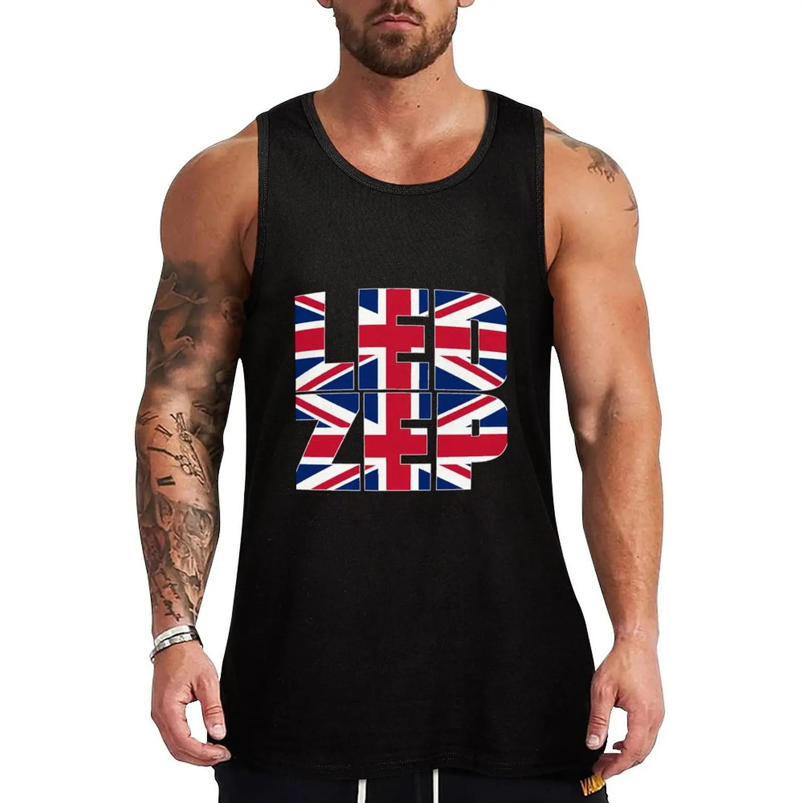 

Best Of Led Zep Rock Band Tank Top summer clothes for men sports suits