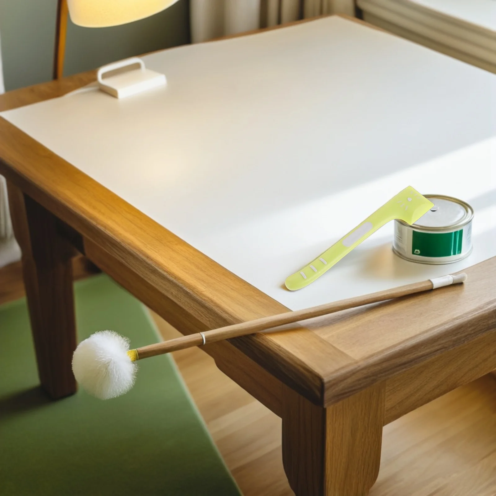 

4Pcs Pet Feeding Spoon for Wet Food - Long Handle Cat Food Spatula Sturdy Plastic Can Opener Scoop Tool for Cats Dogs Indoor Use