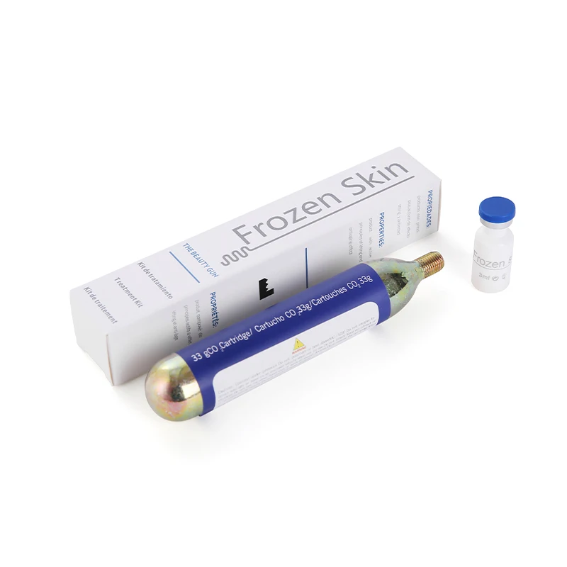 Best Seller Frozen Skin CO2 Gun Gas Therapy Cryo Lift Cartridge Whiten Wrinkle Removal  No Needle Mesotherapy Beauty Gun