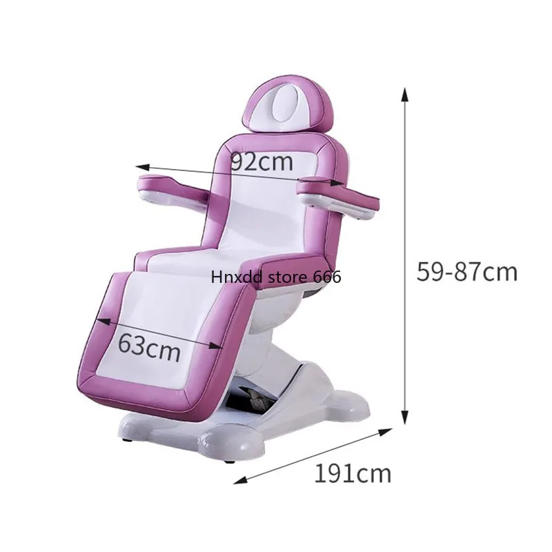 Aesthetic Stretcher Kit Spa Table Portable Massage  Lash Recliner Chair Hairdressing Furniture Bed Electric Salon