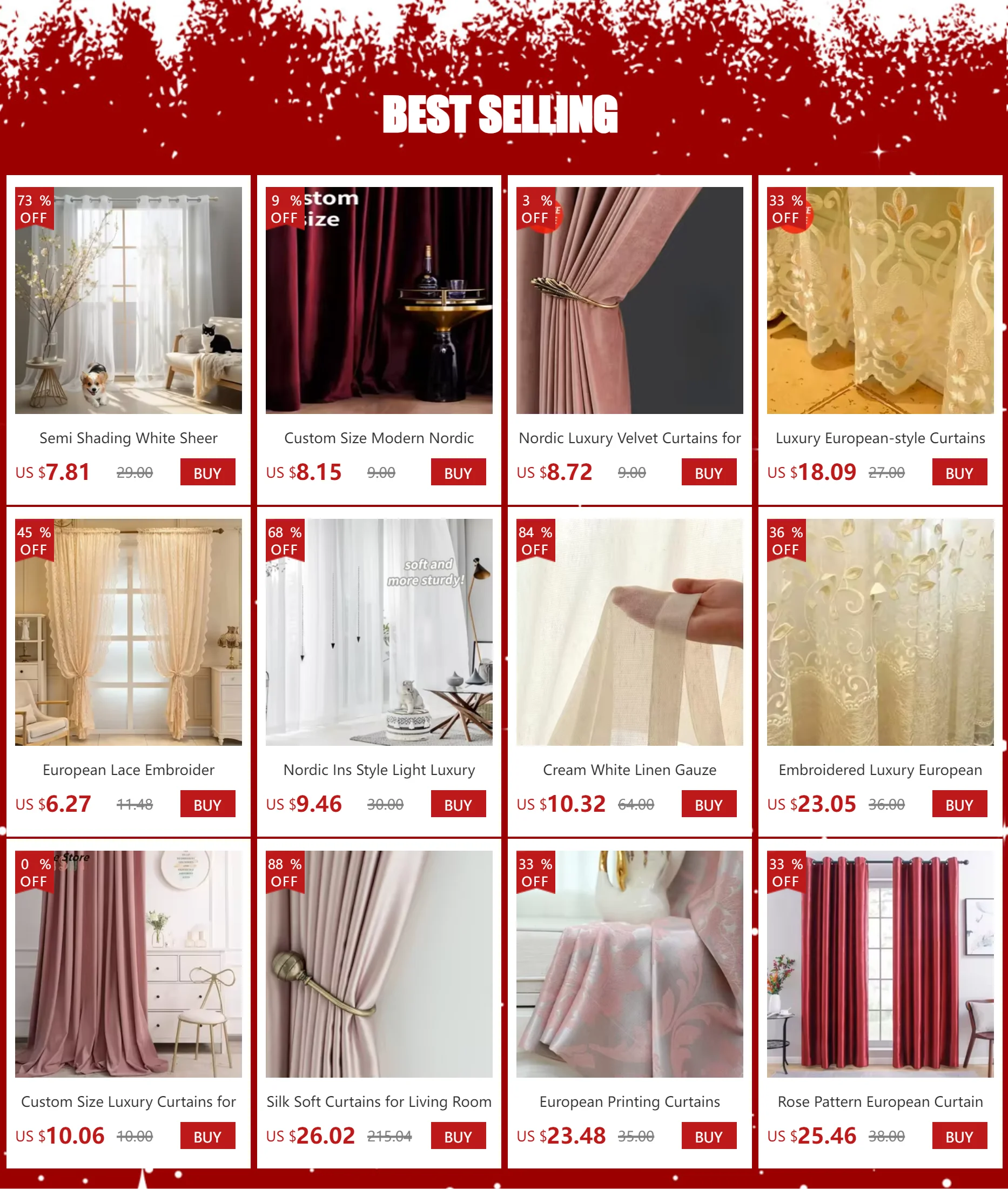 Heimdekoration, durchsichtige Tüllvorhänge für Wohnzimmer, Schlafzimmer, Esszimmer, Dekoration, Fenster, Halbschattierung, Behandlung, Voile-Drape, luxuriöse Tür – Detail 1