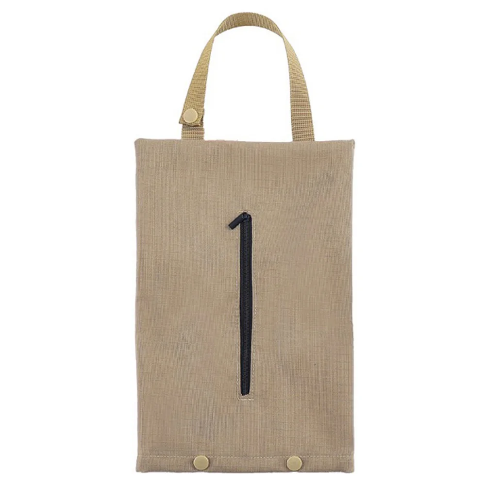 Easy Access Tissue Holder Tissue Storage Bag Portable Tissue Storage Bag Hanging Feature Included Space Efficient Design