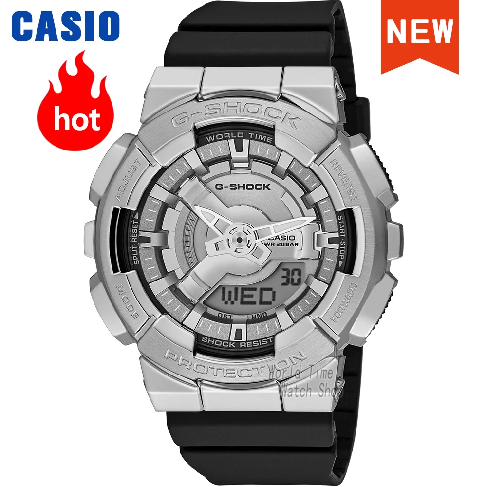 Casio watch for men g shock limited edition Outdoor Sports 200m Waterproof Electronic Quartz Watch reloj casio hombre GM-S110-1A