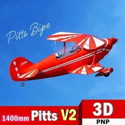 FMSRC RC Airplane 1400MM 1.4M Pitts Special V2 PNP Biplane Giant Aerobatic 3D 6S Big Scale Model Hobby Plane Aircraft Avion EPO