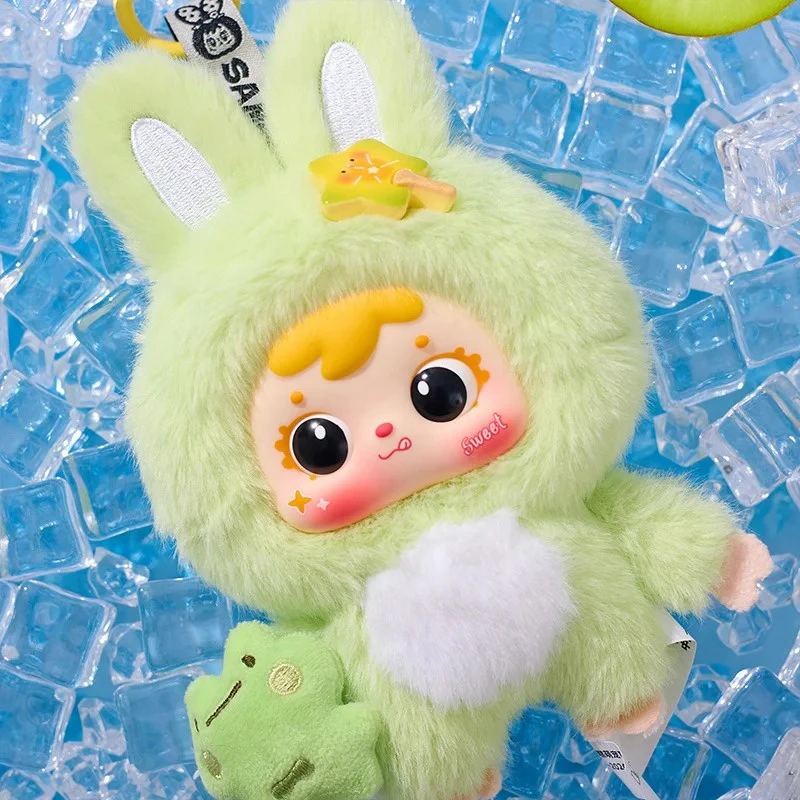 New Samuel Hug Hug Ice Cream Cute Pet Plush Blind Box Kawaii Pet Plush Keychain Doll Lovely Animal Figure Gift For Kids Girls