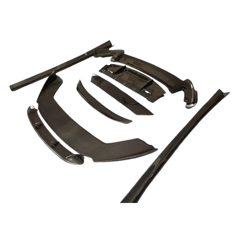 

Premium Accessories Carbon Fiber Body Kit 2009-2014 Auto Racing Car Front Lip Rear Diffuser Trunk Sp Durable