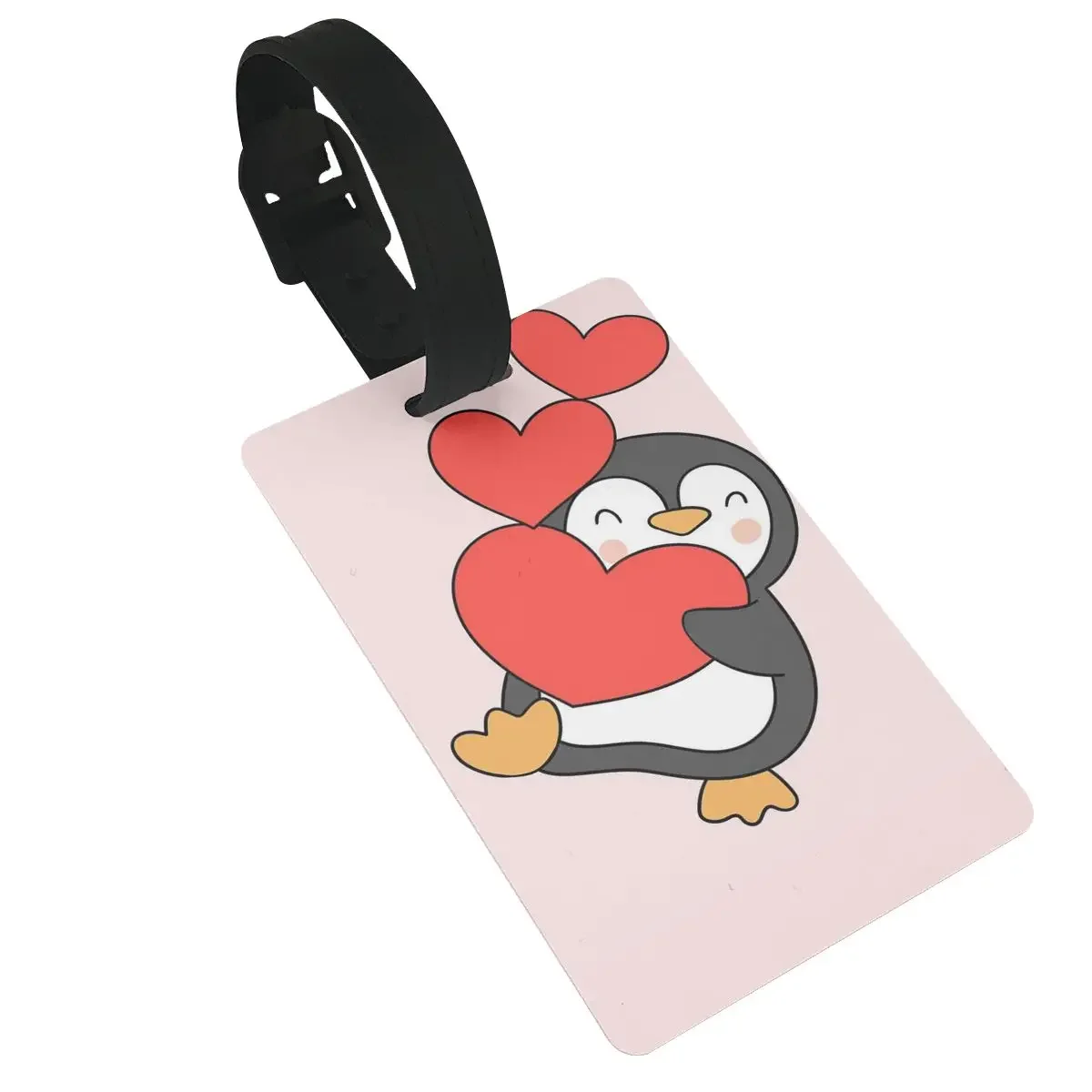 

Cute Penguin, Penguin, Baby Penguin Luggage Tags Suitcase Accessories Baggage Boarding Tag Portable Label Holder ID Name Address