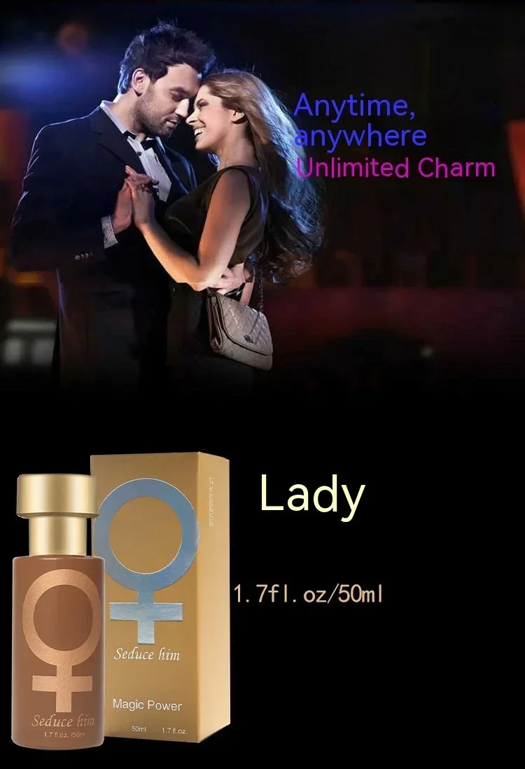 Beautiful Girls Charming Temptation Perfume for Couples Dating Men and Women, Long-lasting Light Fragrance, Fresh and Natural