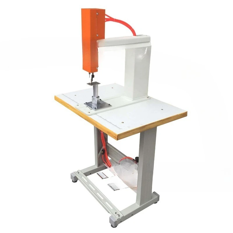 

Leather belt locking machine, hook machine