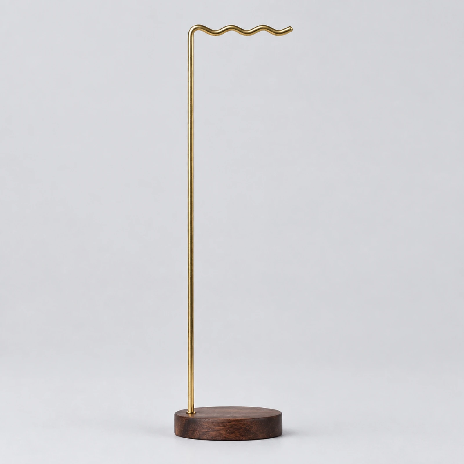 Chinese Calligraphy Brush Rack Long-Lasting Freestanding Brush Hanger with Wooden Base Compact Sleek for Study Area
