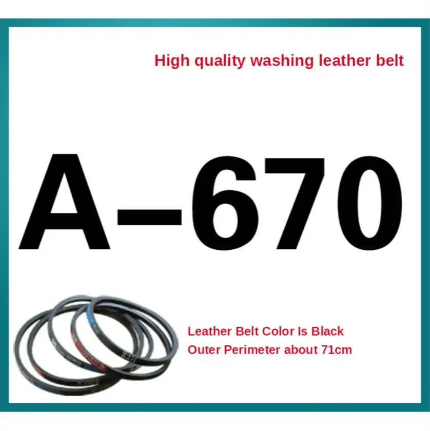 A-670 Washing Machine Belt A Type