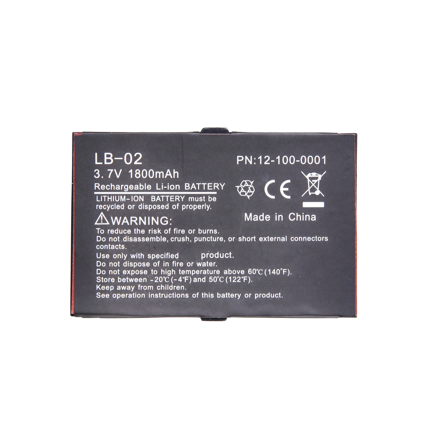 1800mAh Vital Signs Monitor Battery For BIOLIGHT LB-02, LB-02B,AnyYiew A2, A2, A3, A4, A5, A6, A8, Q5, 12-100-0001