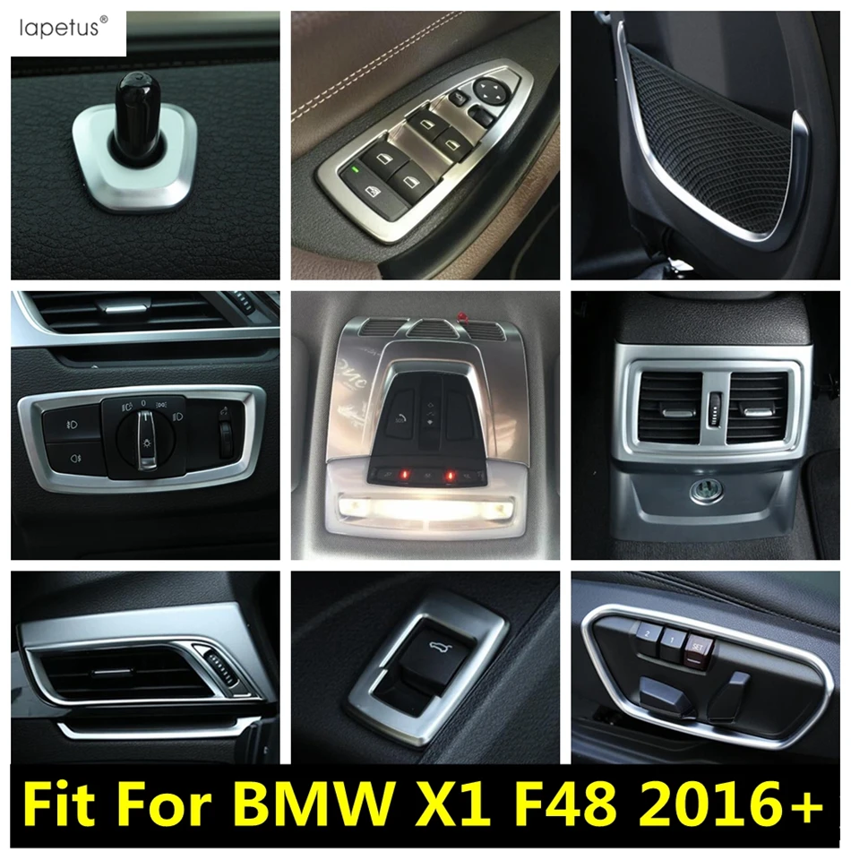 

Dashboard Air AC Vent / Window Lift / Read Lamp / Gear Shift Panel Cover Trim For BMW X1 F48 2016 - 2021 Interior Accessories