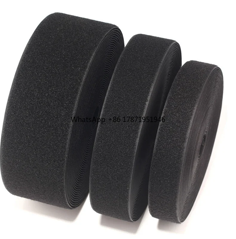 ZXC-25 100% nylon material hook and loop fastener Orthopedic product component fixing gluing