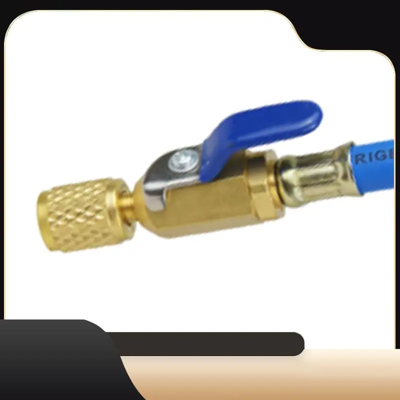 

Hand Turn Dye Injector For R-134A Refrigerant 1/4Inch SAE,With Ball Valve Switch