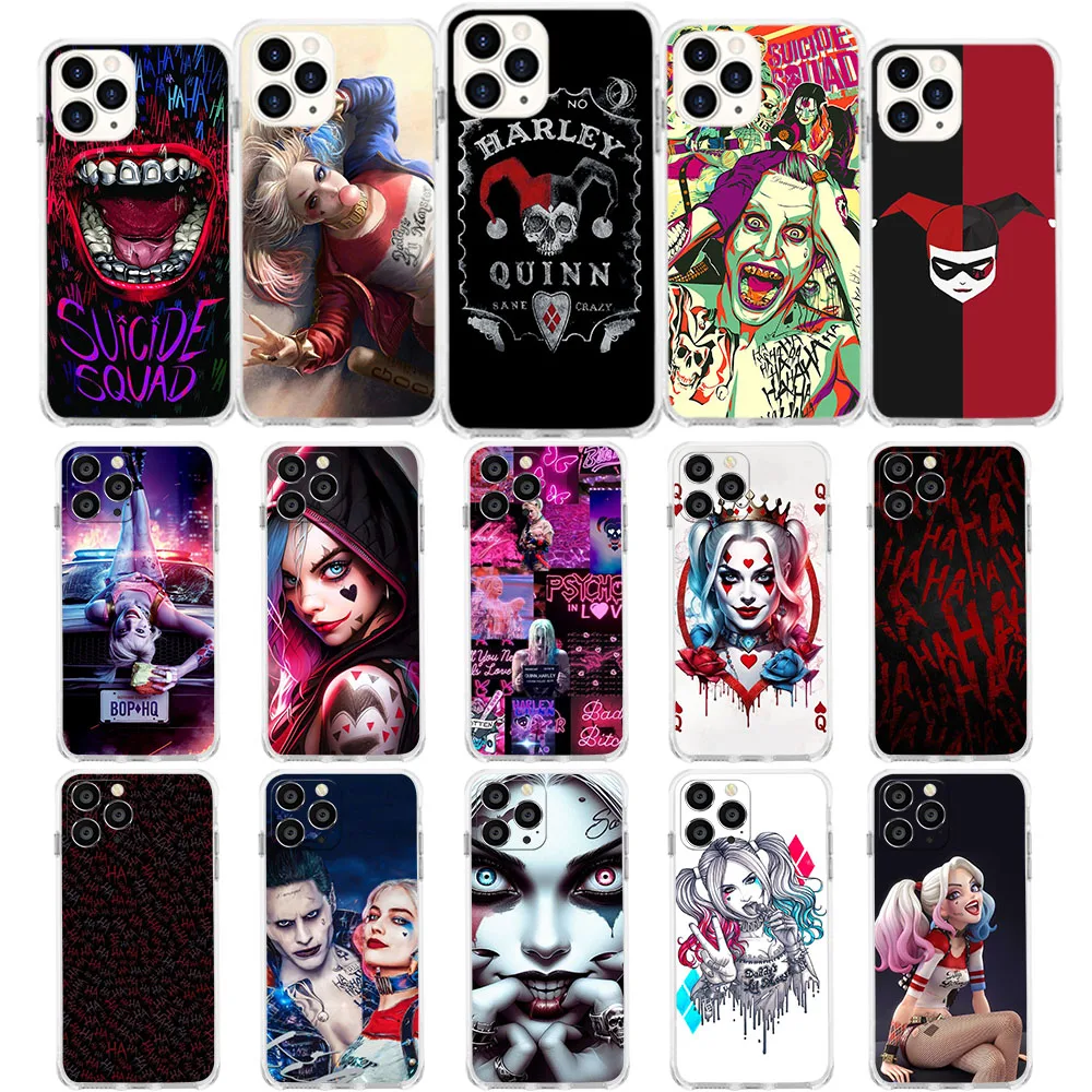 AA-6 Suicide Squad Soft Case for Moto One Action Fusion Hyper Macro Vision Zoom E20 E30 E40 ACE G Play Plus