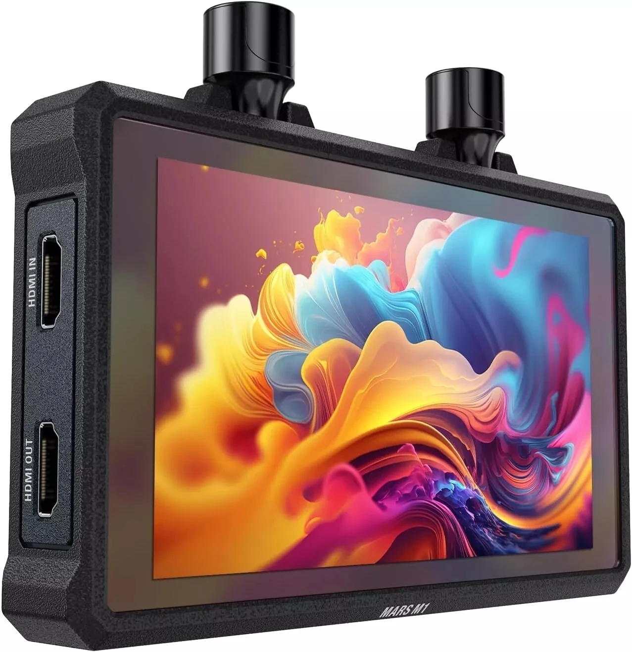 

NEW Camera Field Monitor Mars M1 1000nit LCD Touch Wireless Video Transmission 4K 3G-SDI 450ft Range 0.08s