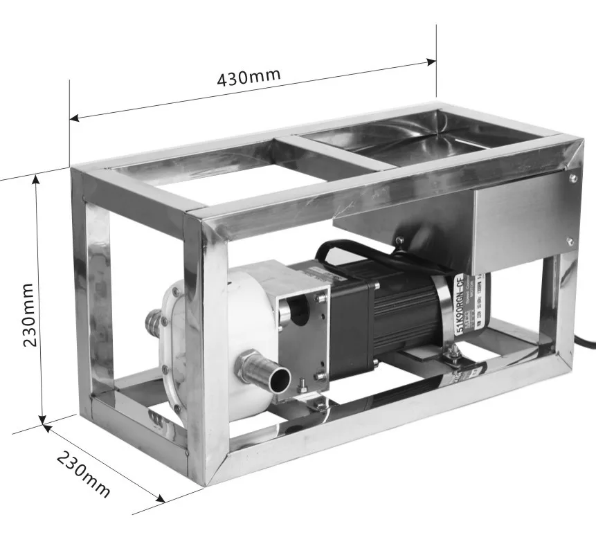 Small filling machine accessories food grade plastic gear pump honey tahini paste high viscosity micro conveyor all plastic pump