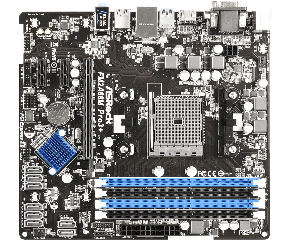 Asrock FM2A88M Pro3+ Motherboard Socket FM2+ AMD A88X support A10 AD680 A8 AD5500 cpu DDR3 32GB SATA3 USB 3.1 Micro ATX