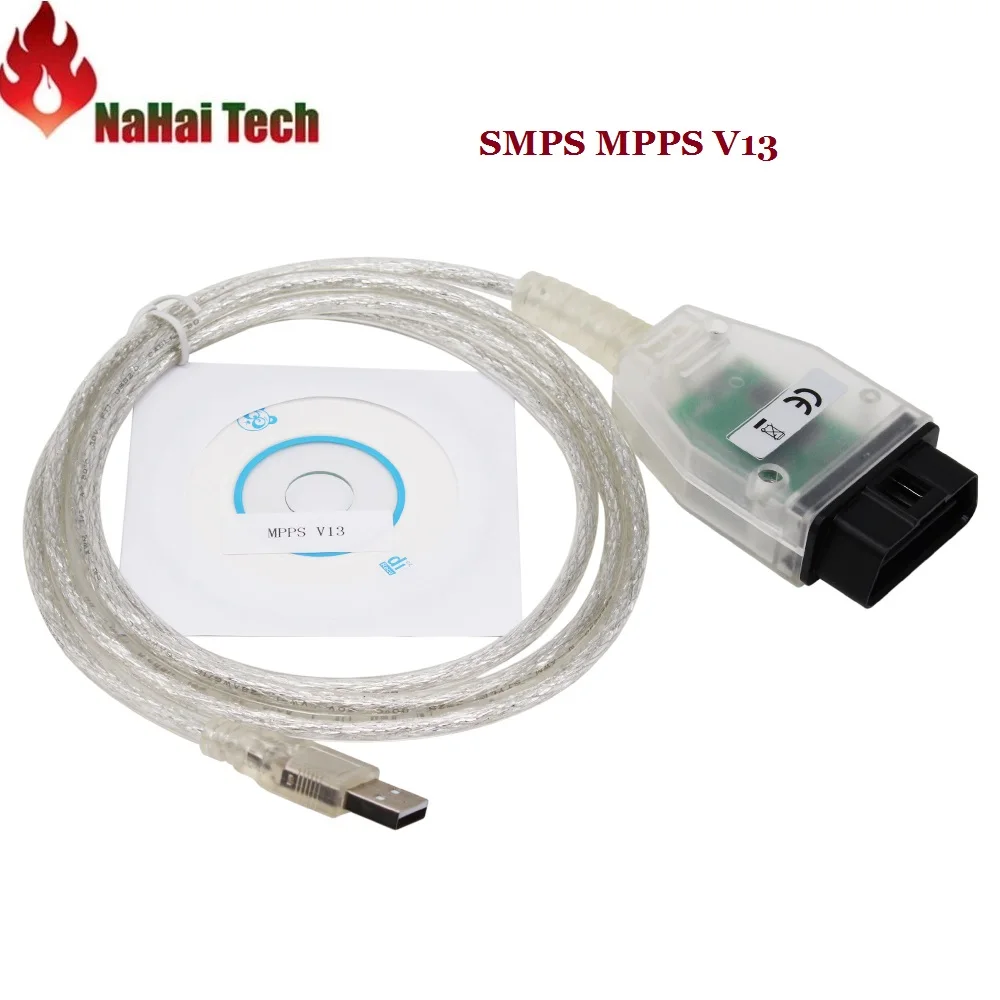 ECU Flasher Chip Tuning MPPSV13 S-MPS MPPS V13.02 V13 ECU Programmer Remap OBD2 OBDII Diagnostic USB Interface K+CAN