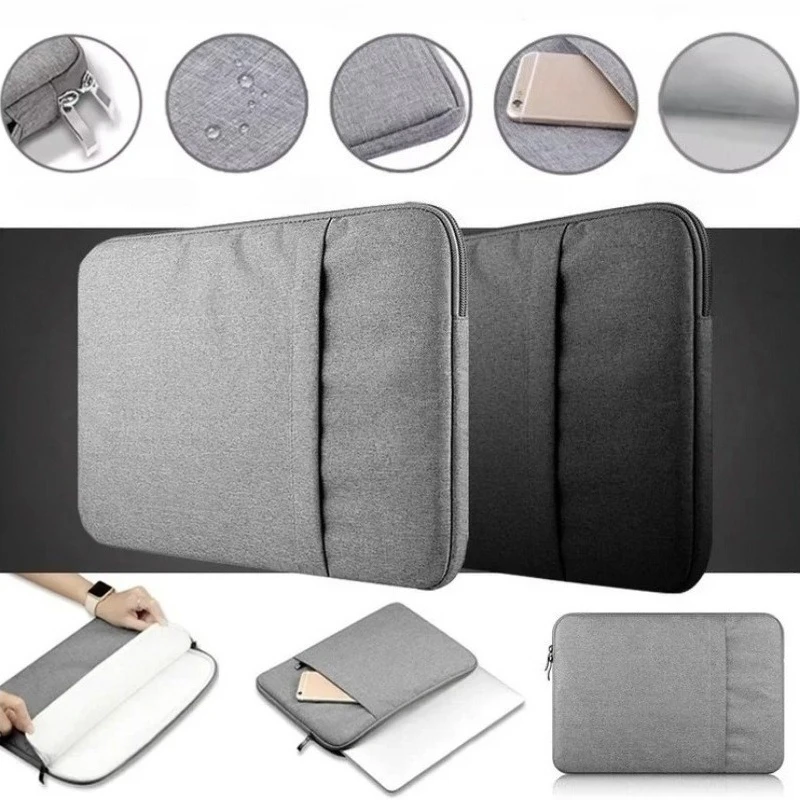 

Waterproof Shockproof Laptop Bags Handbag Case For Macbook Pro Air 13 14 11 15 16 iPad12.9 Lenovo ASUS HP Samsung Notebook Pouch