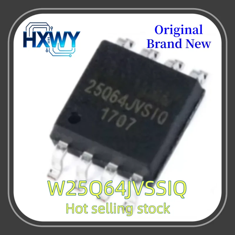 (10/50 pieces) W25Q64JVSSIQ 25Q64JVSIQ SOIC-8 Memory Chip IC New Electronic Parts Fast Delivery High Quality In Stock