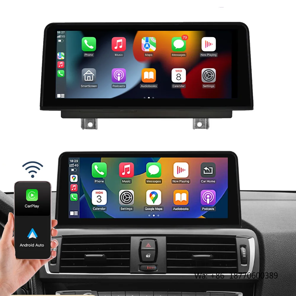 CARABC 10.25 Inch Screen Linux  System  Android Auto Carplay bmw Car Radio for Nbt F10 F15 F20 F25 F30 F48 view 2
