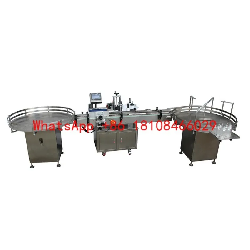 MT-200 Electric Automatic Jar Label Applicator Round Bottle Sticker Labeling Printing Machine