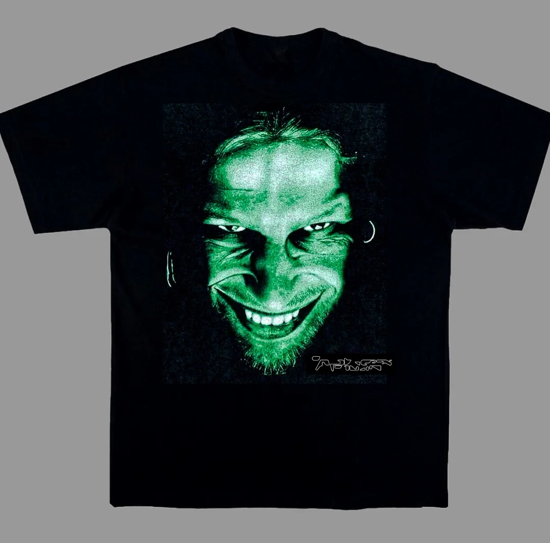 Aphex Twin Windowlicker New Wave Music Art Retro Style Summer Casual T-shirt Men's and Women's Luxury Brand   Art Logo