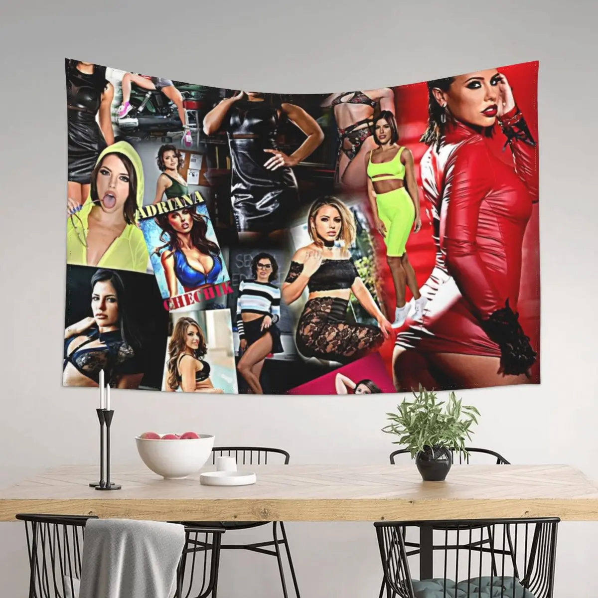 

adriana chechik Tapestry Luxury Living Room Decoration Bedroom Decor Aesthetic Wall Mural Decoration For Rooms Tapestry