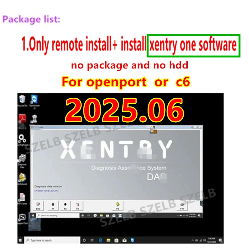 Variant: Only xentry install
