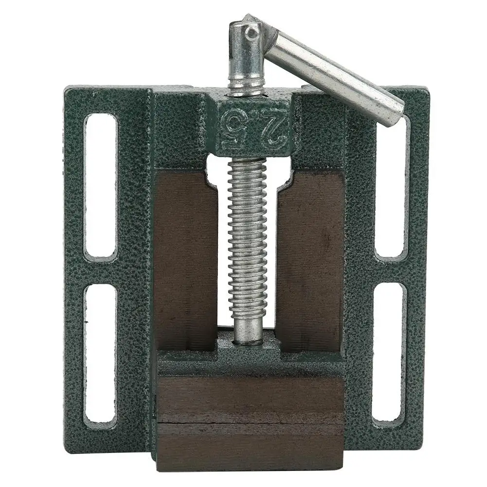 2.5in High Accuracy Drill Press Vise Milling Drilling Clamp Tool Workshop Accessories