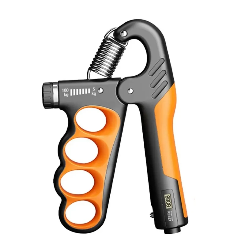 

Adjustable Hand Grip Strengthener Hand Grip Trainer With Counter Wrist Forearm Hand Exerciser For Muscle Building