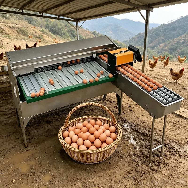 Egg Sorter Machine Egg Grading Machine Egg Grading Machine By Weight High Precision Sorting Unit Custom
