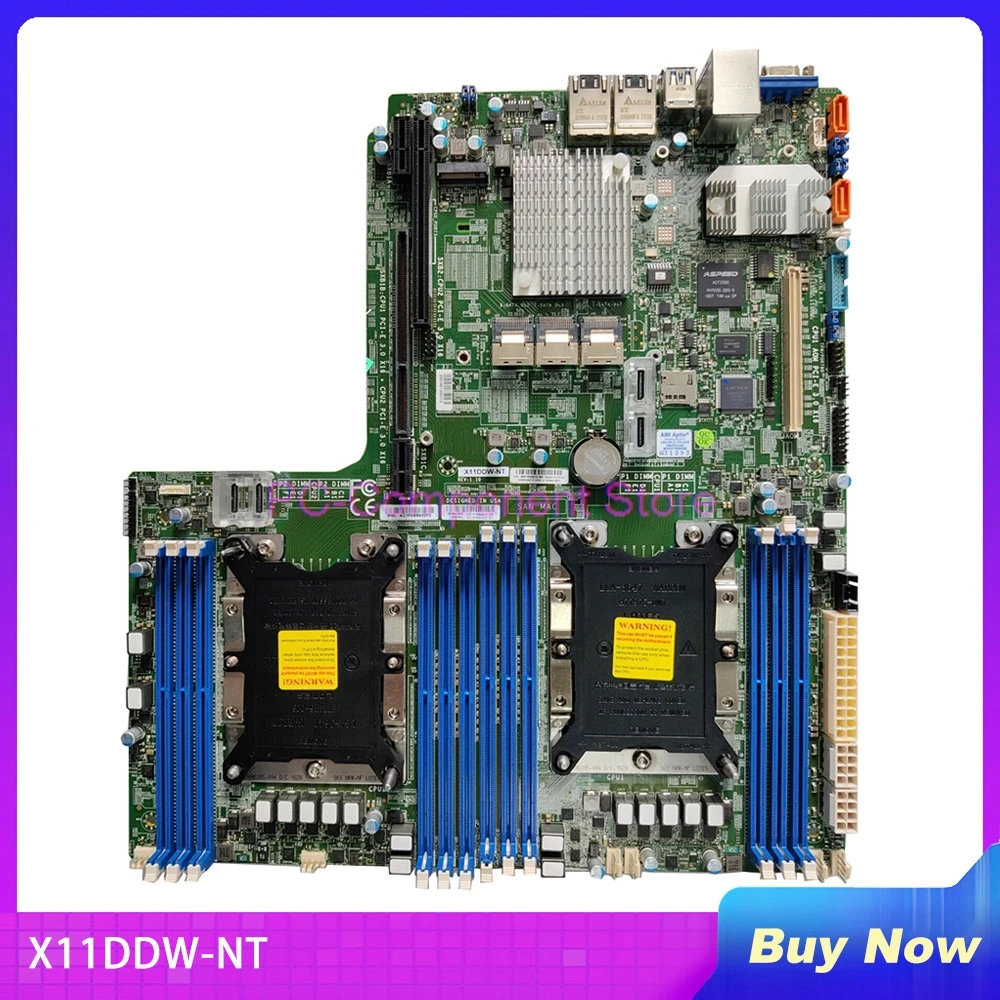 

For Supermicro Server Motherboard LGA 3647 DDR4 X11DDW-NT