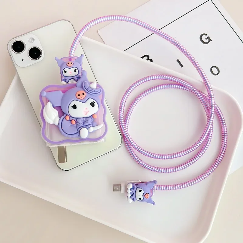 Mymelody Wave Edition Suitable for Xiaomi Charger 120W Protective Cover Fast Charging 67W/33W Data Cable Biter Protective Covers