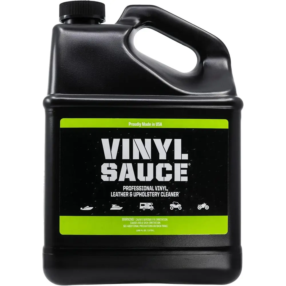 

Premium Vinyl and Leather Cleaner, 1 Gallon, Ideal for Cars, Boats, RVs, and Powersport Vehicles