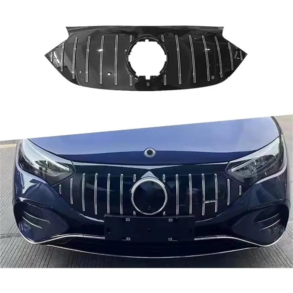 

GT Style Front Bumper Grille Grills For Mercedes-Benz EQE Class W295 V295 EQE350 EQE500 EQE53 2022-2024 Body Kit Upgrade Grill