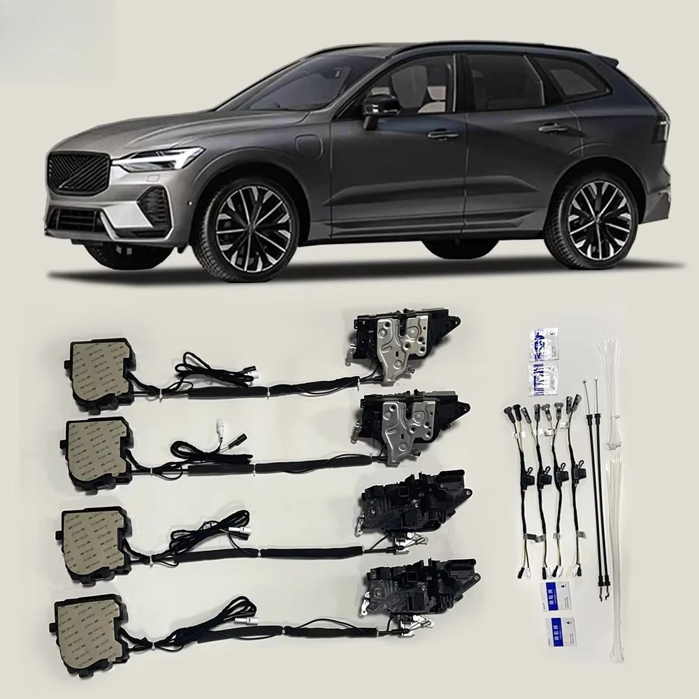2015+For XC60 Car Electric Suction Doors, Soft-close Door System, Automatic Door Suction, Car Light-close Door Spare Parts