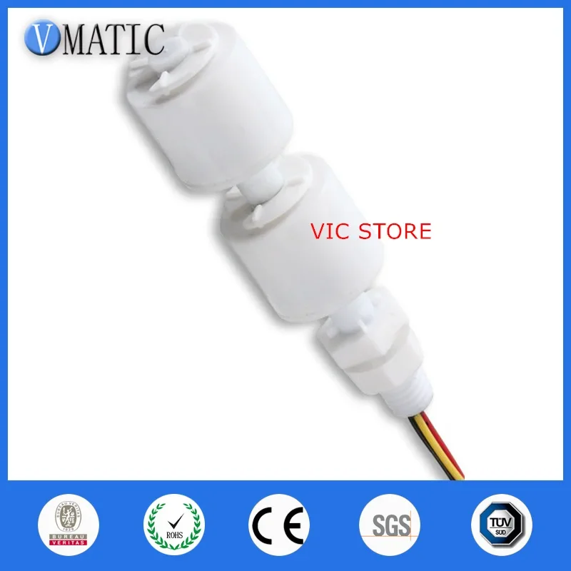 Free Shipping Vc1075-2P Aquarium Float Switch Measure Liquid Inductive Water Level Sensor