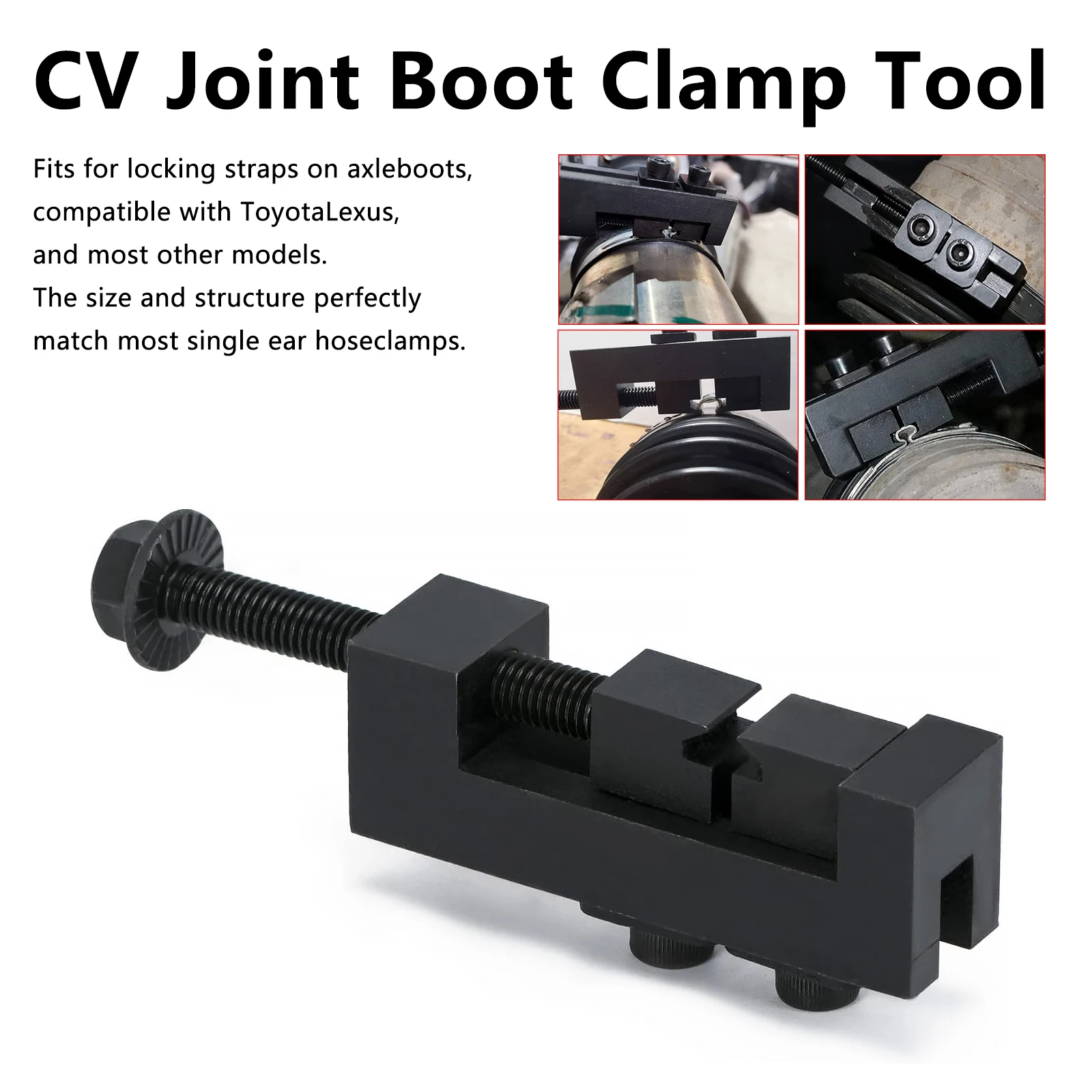 Drive Shaft Clamping Tool Dust Cover 09521-24010 DriveShaft CV Boot Clamp Tool Replacement For Toyota For Lexus Removal Tool