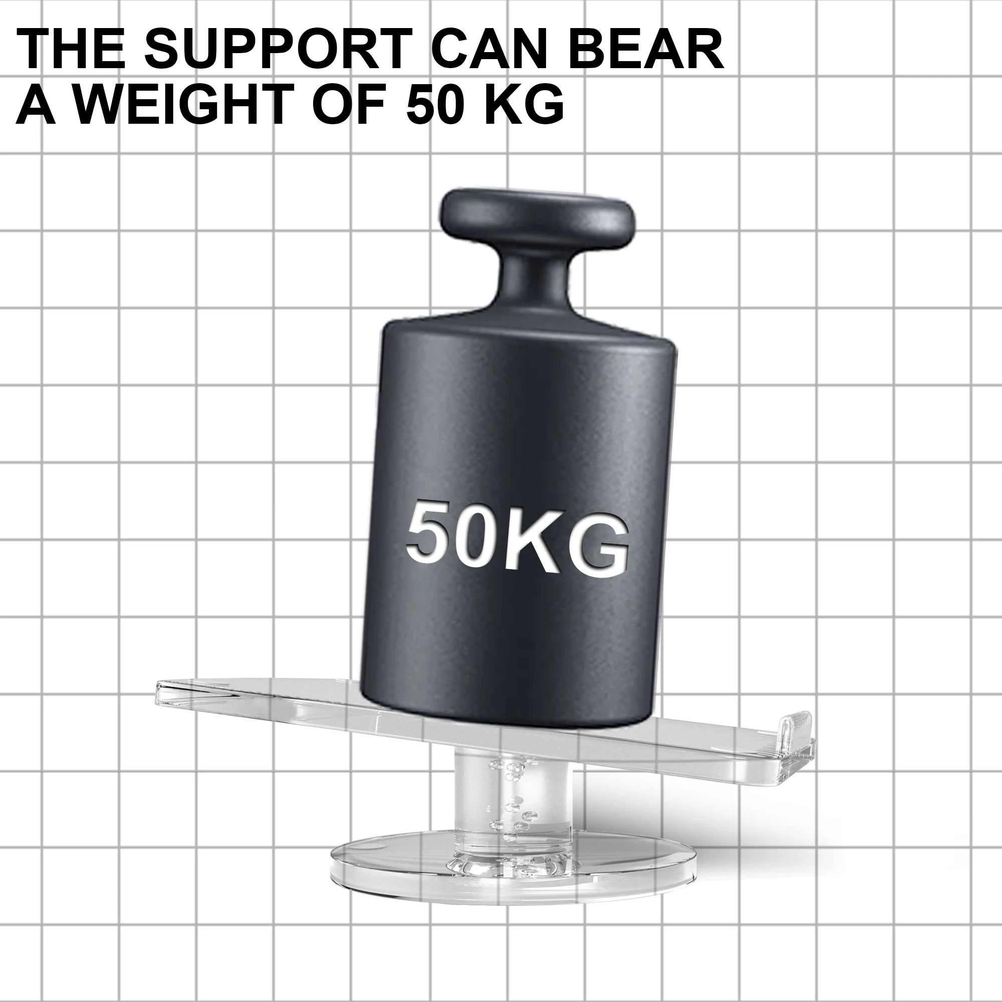 Acrylic desktop stand For KEF LS50 META/META/LSX home smart audio desktop decoration stand,bookshelf speaker base storage rack