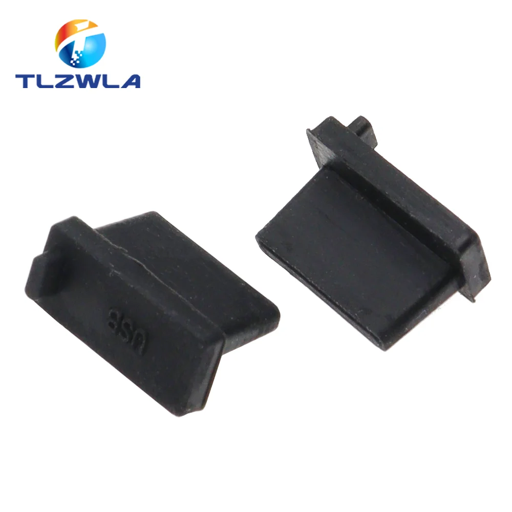 Set Tappi Antipolvere USB Type-C – 4 Pezzi + Spazzola, In Polipropilene, Per Smartphone, Laptop E Tablet – Protezione Porta Di Ricarica