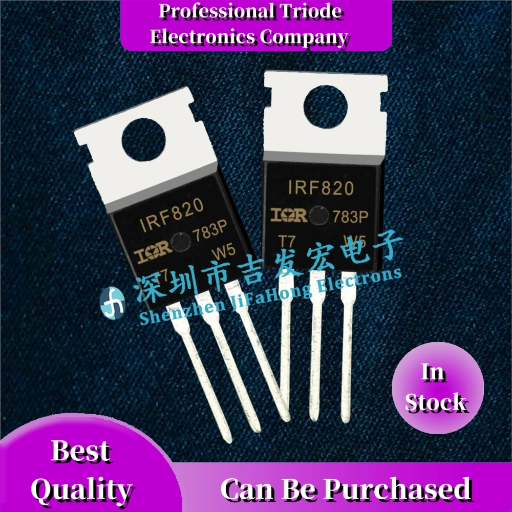 10PCS IRF820  TO-220 500V 2.5  10Best Quality   Can Be Purchased