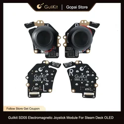 Gulikit SD05 Electromagnetic Joystick Module for Steam Deck OLED Joystick No Drifting Joystick Design for Repair