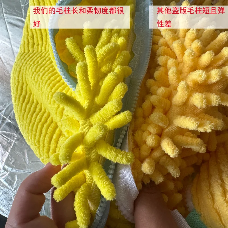 2 قطعة حقيبة غسيل الأحذية الكسولة القابلة للغسل في الغسالة تتكيف مع أحجام مختلفة ومتلك بها ألياف رقيق بالداخل لـ 360 درجة ° تنظيف الأحذية. #4